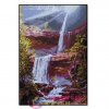 Набор для вышивки крестом "Водопад". Размер: 40*50 см