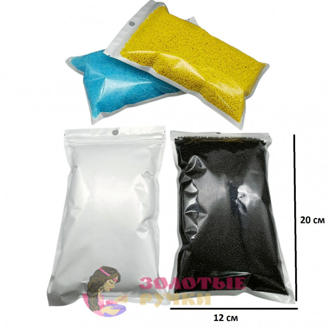 Пакет с застежкой ZIP-LOCK размер 12*20 уп. 100 шт, цена указана за упаковку
